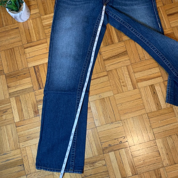 True Religion Horseshoe Pocket Straight Medium Wash 31 Waist Jeans - Picture 6 of 7